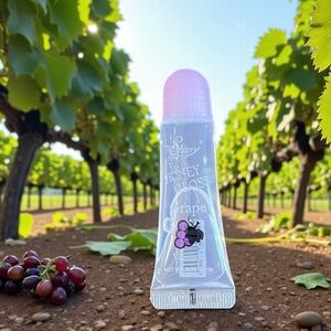 Starry Honey Crystal Moisturizing Vitamin E Clear Lip Gloss Grape Fruit Flavor